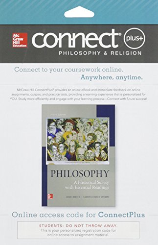 9781259302206: Connect Access Card for Philosophy: A Historical Survey with Essential Readings