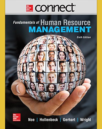 Beispielbild fr Connect 1 Semester Access Card for Fundamentals of Human Resource Management by Noe, Raymond Andrew; Hollenbeck, John R.; Gerhart, Barry; Wright, Patrick M. by Noe, Raymond Andrew; Hollenbeck, John R.; Gerhart, Barry; Wright, Patrick M. by Noe, Raymond An by Noe, Raymond Andrew; Hollenbeck, John R.; Gerhart, Barry; Wright, Patrick M. zum Verkauf von SGS Trading Inc