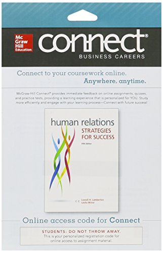 9781259308543: Connect Management with LearnSmart Access Card for Human Relations