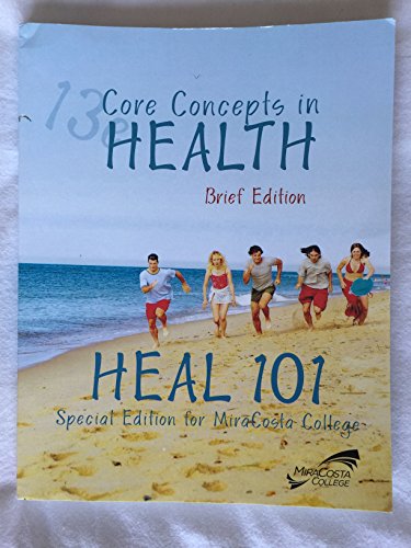 Imagen de archivo de Mira Costa: Core Concepts in Health Brief 13th Edition a la venta por Better World Books