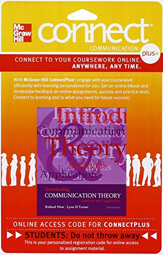 9781259321610: Connect Access Card for Introducing Communication Theory: Analysis and Application