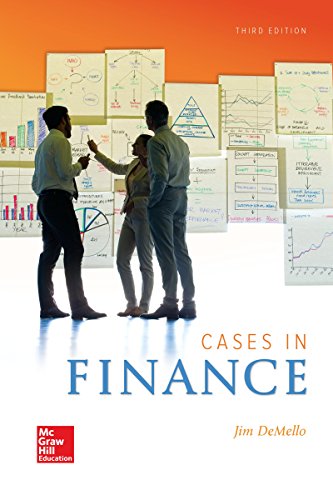Imagen de archivo de Cases in Finance a la venta por GF Books, Inc.