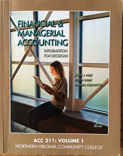 Stock image for Financial and Managerial Accounting for sale by BookHolders