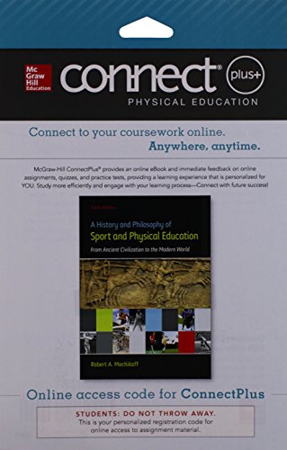 Beispielbild fr Connect Access Card for A History and Philosophy of Sport and Physical Education zum Verkauf von Textbooks_Source