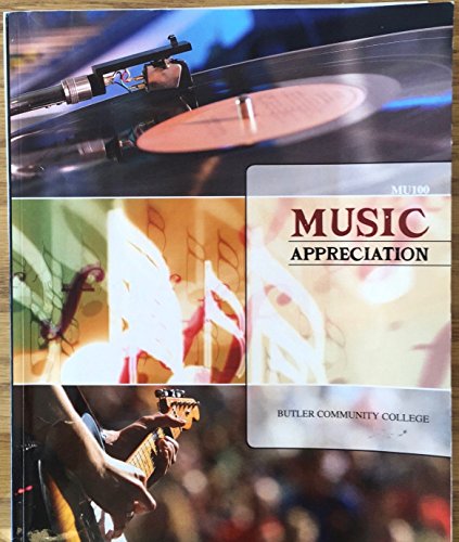 Beispielbild fr Music An Appreciation Eighth Brief Edition MU 100 Butler Community College zum Verkauf von Better World Books