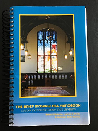 Imagen de archivo de The Brief McGraw-Hill Handbook Custom Edition For Florida State University a la venta por ThriftBooks-Atlanta