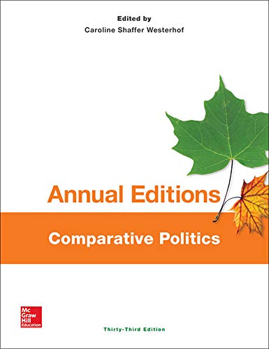 Beispielbild fr Annual Editions: Comparative Politics, 33/e zum Verkauf von Better World Books