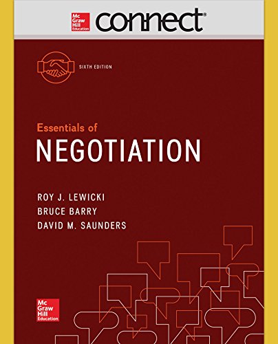 Stock image for Connect Access Card for Essentials of Negotiation for sale by Textbooks_Source