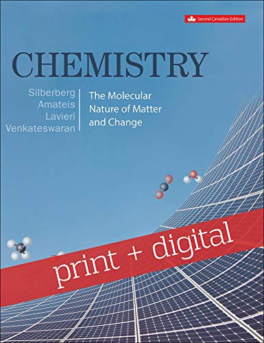 Stock image for Chemistry with Connect with SmartBook COMBO Silberberg, Martin; Amateis, Patricia; Lavieri, Sophie and Venkateswaran, Rashmi for sale by Aragon Books Canada
