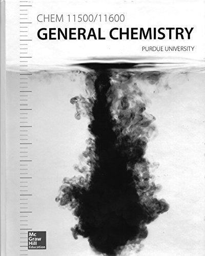 9781259374890: Chem 11500/11600 General Chemistry Purdue University