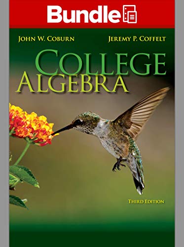Stock image for Loose Leaf College Algebra with ALEKS 18 Weeks Access Card for sale by Better World Books