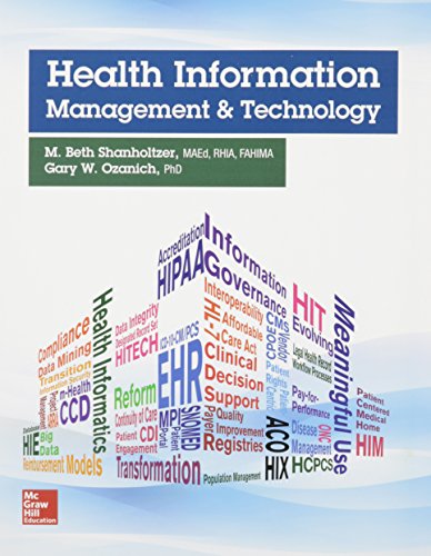 Imagen de archivo de Health Information Management and Technology with Connect Access Card a la venta por GoldBooks