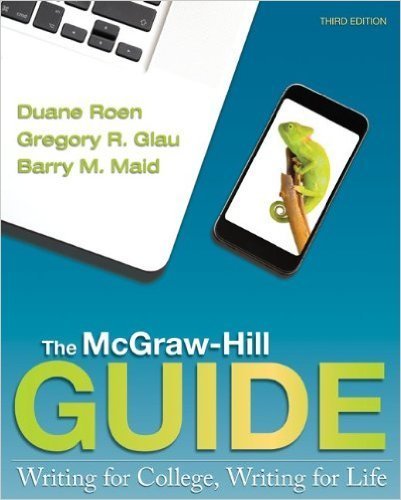Beispielbild fr The McGraw-Hill Guide - Writing for College, Writing for Life zum Verkauf von SecondSale