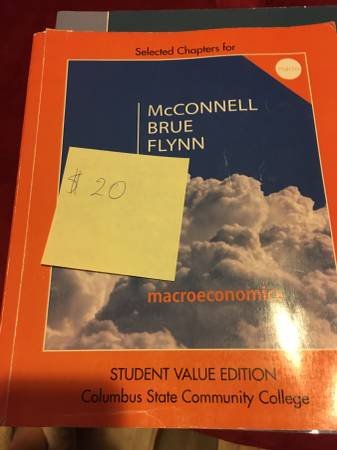 9781259393112: Selected Chapters for Macroeconomics, Student Value Edition, Columbus State Community College