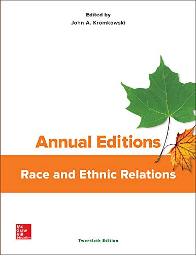 Stock image for Annual Editions: Race and Ethnic Relations, 20/E for sale by ThriftBooks-Dallas