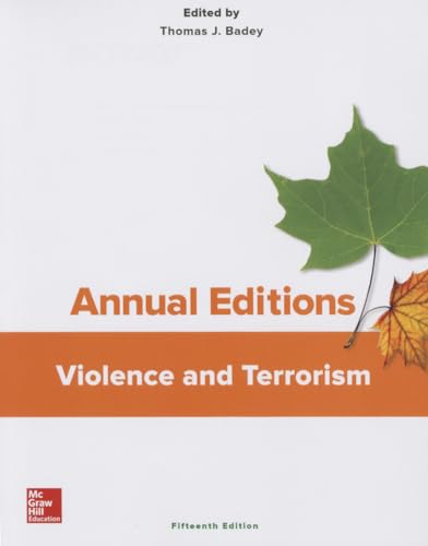 Imagen de archivo de Annual Editions: Violence and Terrorism, 15/e a la venta por HPB-Red