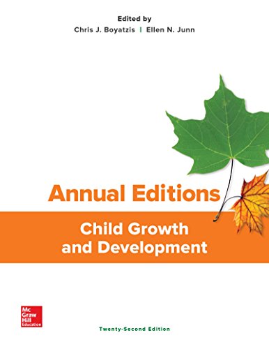 Stock image for Annual Editions: Child Growth and Development, 22/e for sale by Ergodebooks