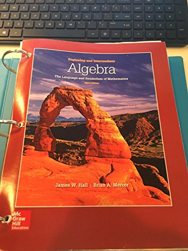 Beispielbild fr Beginning and Intermediate Algebra zum Verkauf von Books From California