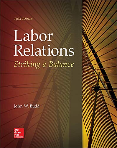 Stock image for Labor Relations: Striking a Balance for sale by ThriftBooks-Atlanta