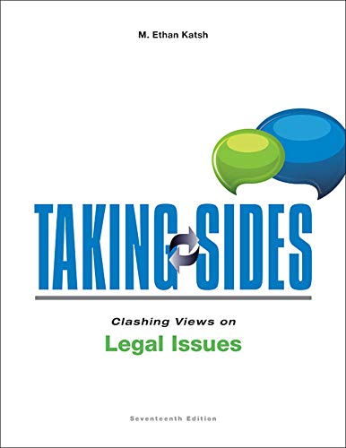 9781259427008: Taking Sides: Clashing Views on Legal Issues