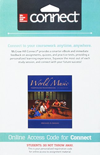 Stock image for Connect Access Card for World Music: Traditions and Transformations for sale by Campus Bookstore