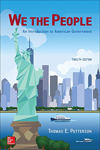 Beispielbild fr Loose Leaf for We the People: an Introduction to American Government zum Verkauf von Better World Books