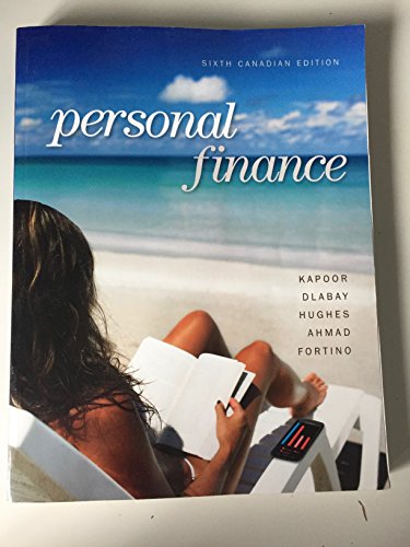 Stock image for Personal Finance 6th Canadian Edition for sale by Better World Books