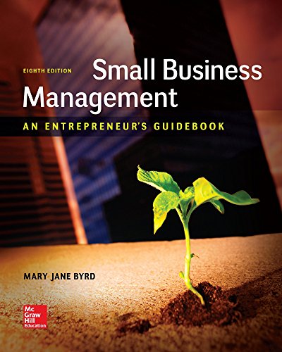 Stock image for Small Business Management: An Entrepreneur's Guidebook for sale by BooksRun