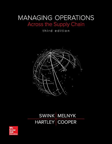 Imagen de archivo de Managing Operations Across the Supply Chain a la venta por HPB-Red