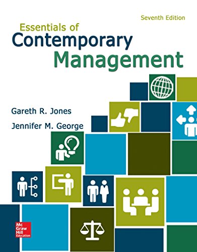 Stock image for Essentials of Contemporary Management for sale by Better World Books