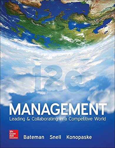 Beispielbild fr Management: Leading & Collaborating in a Competitive World zum Verkauf von BooksRun