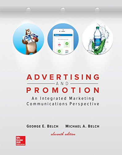 Imagen de archivo de Advertising and Promotion: An Integrated Marketing Communications Perspective (Irwin Marketing) a la venta por Indiana Book Company