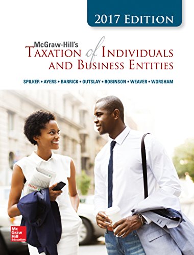 Imagen de archivo de McGraw-Hill's Taxation of Individuals and Business Entities 2017 Edition, 8e a la venta por BookHolders