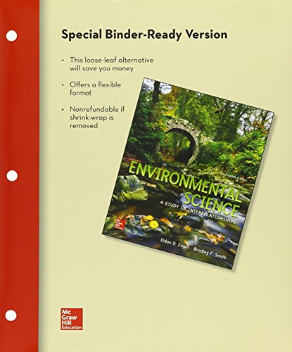 Stock image for Package: Loose Leaf Version for Environmental Science with Connect Access Card with LearnSmart Access Card for sale by Campus Bookstore