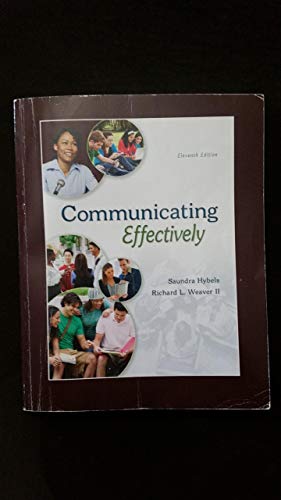 Stock image for Communicating Effectively for sale by A Team Books