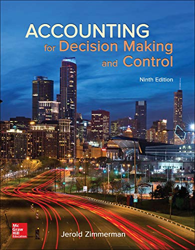 Stock image for Accounting for Decision Making and Control for sale by Goodwill