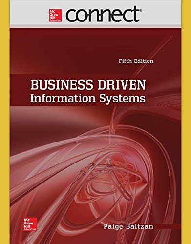 Imagen de archivo de CONNECT ACCESS CARD FOR BUSINESS DRIVEN INFORMATION SYSTEMS a la venta por Textbooks_Source