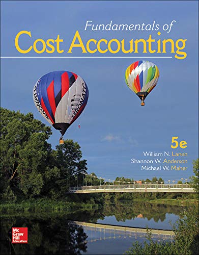 9781259565403: Fundamentals of Cost Accounting (IRWIN ACCOUNTING)
