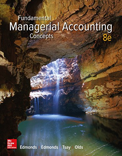 Imagen de archivo de Fundamental Managerial Accounting Concepts a la venta por SecondSale