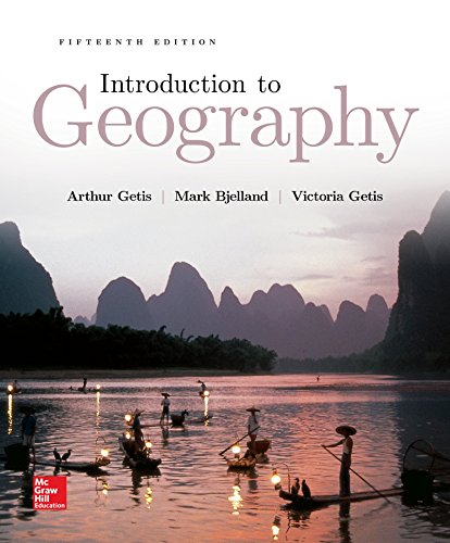 Beispielbild fr Introduction to Geography zum Verkauf von Better World Books