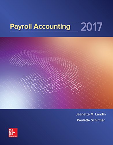 Stock image for Payroll Accounting 2017 for sale by HPB-Red