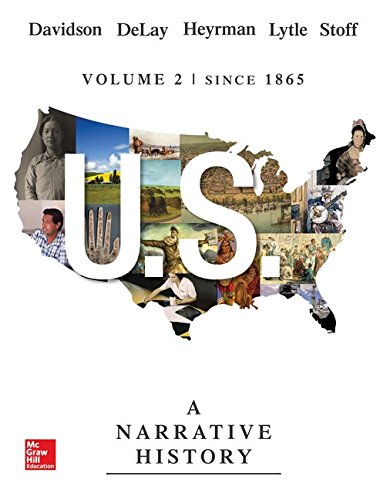 9781259572944: Us: A Narrative History Volume 2 W/ Connect Plus 1t AC