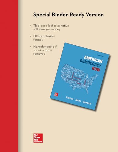 9781259573033: American Democracy Now Loose Leaf Edition with Connect Access Card