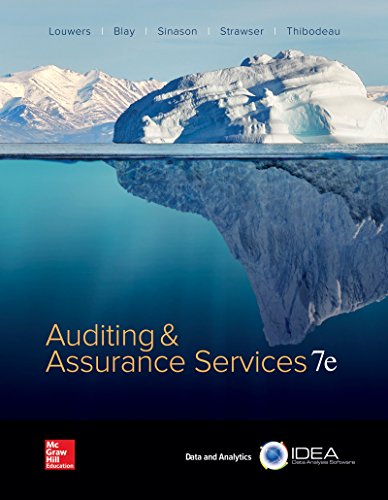 Beispielbild fr Auditing & Assurance Services zum Verkauf von Better World Books