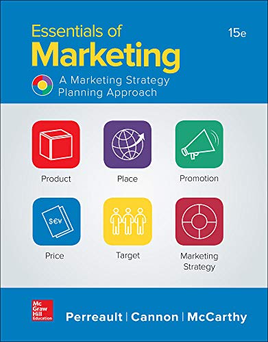 Imagen de archivo de Essentials of Marketing- LOOSELEAF a la venta por Bookseller909