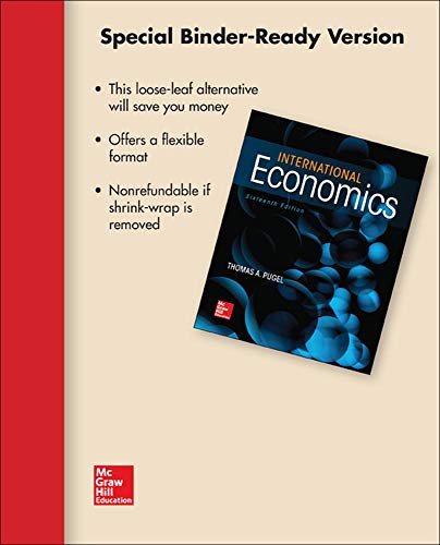 9781259578090: Loose Leaf for International Economics