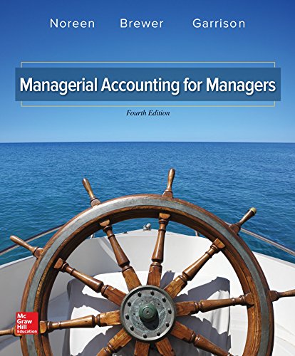 9781259578540: Managerial Accounting for Managers (IRWIN ACCOUNTING)