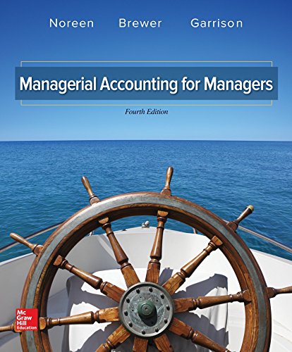 Stock image for Managerial Accounting for Managers for sale by Better World Books