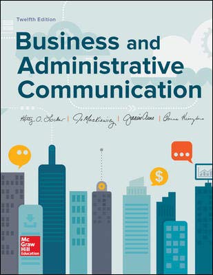 Stock image for Business and Administrative Communication for sale by ThriftBooks-Atlanta