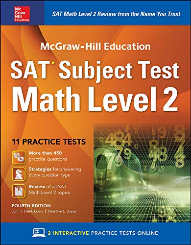 Stock image for McGraw-Hill Education SAT Subject Test Math Level 2, Fourth Edition (Test Prep) for sale by SecondSale